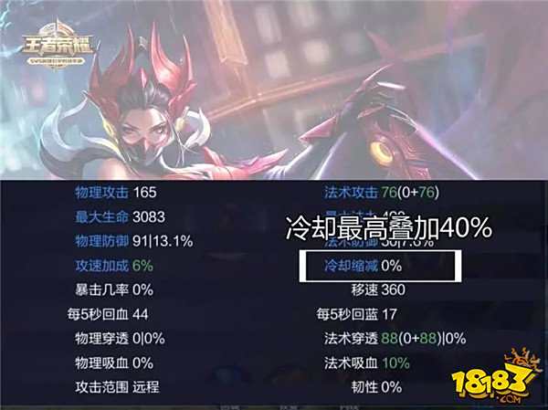 王者荣耀游戏属性上限知多少 不要一套装备穿一年