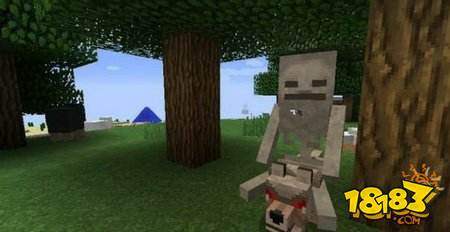 我的世界令玩家发抖的组合 你见过僵尸骑僵尸吗