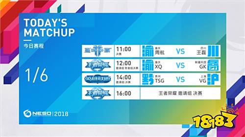 NESO2018决赛日 国家杯即将诞生