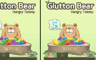 《Glutton Bear》用你的速度来征服Tommy熊的肚子