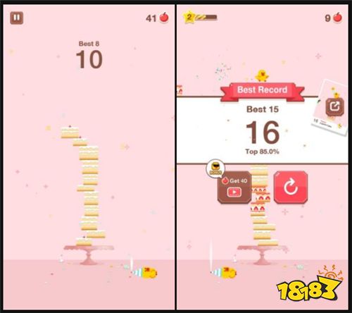 避开冰块陷阱 《Sally's Cake》看谁蛋糕堆得高