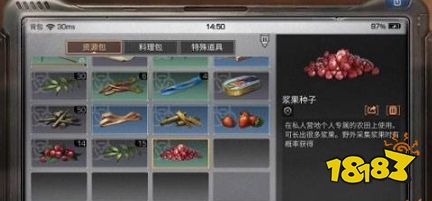 明日之后浆果种子