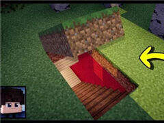 我的世界动画：如何构建一个秘密基地工作