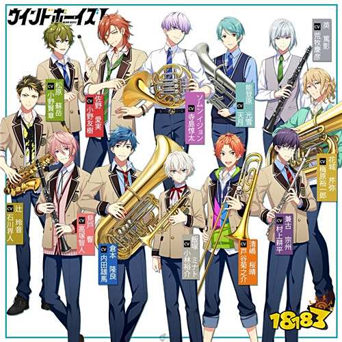 DMM GAMES 女性向新作《WIND BOYS!》游戏12名角色档案全公开