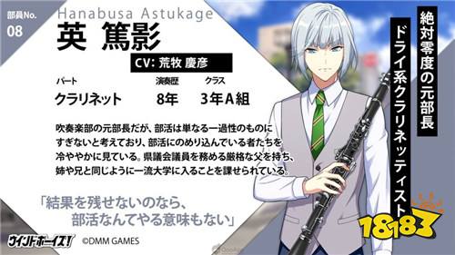 DMM GAMES 女性向新作《WIND BOYS!》游戏12名角色档案全公开