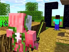 我的世界游戏动画：骷髅行刺史蒂夫能成功吗？