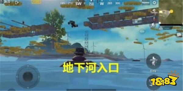 和平精英训练场直达出生岛通道曝光 玩家带着AWM偷渡