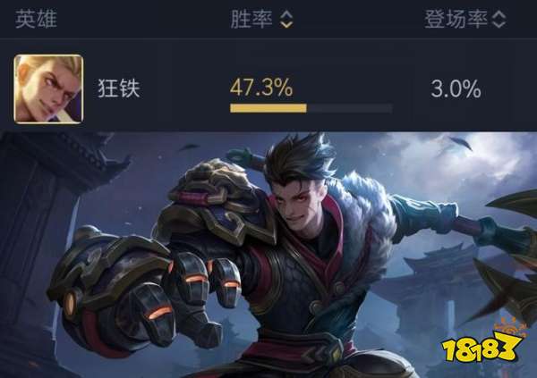 王者荣耀狂铁更新