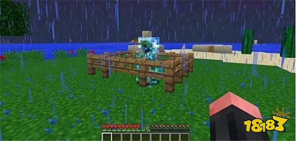 我的世界最稀有的彩蛋级生物 你看这只迷幻羊多可爱