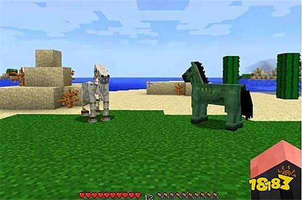 我的世界最稀有的彩蛋级生物 你看这只迷幻羊多可爱