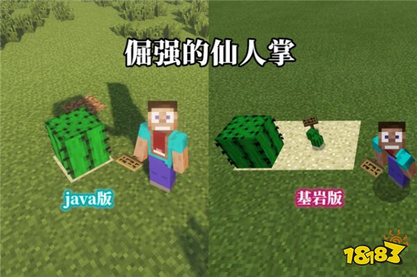 我的世界一个游戏两个版本 你不知道的七个特性