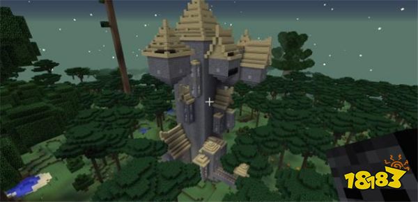 我的世界暮色森林揭秘 荆棘城堡守护神居然在云上