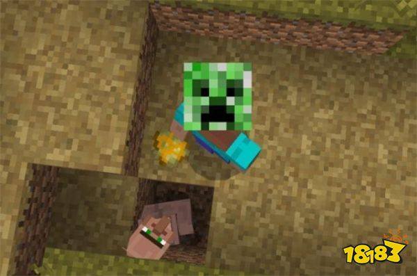 我的世界中生物们的克星 苦力怕和玩家的孽缘