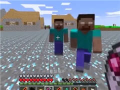 我的世界：红物质剑大战HIM！你能猜到结果吗？