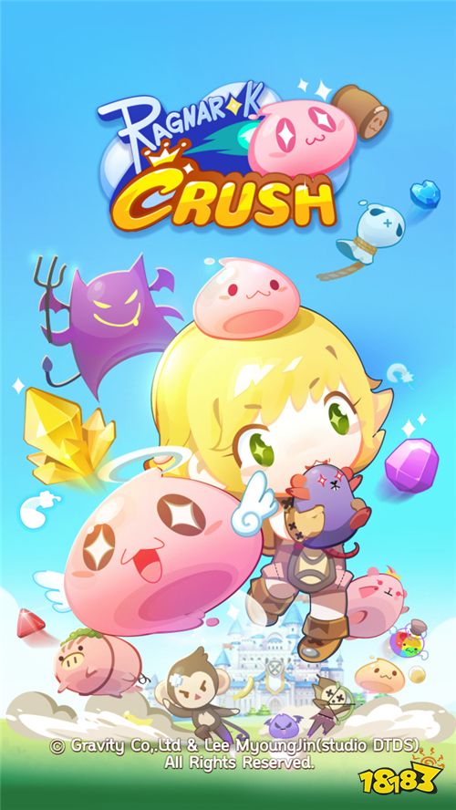  与可爱《RO 仙境传说》怪物们一起挑战三消益智关卡！《Ragnarok Crush》双平台同步推出