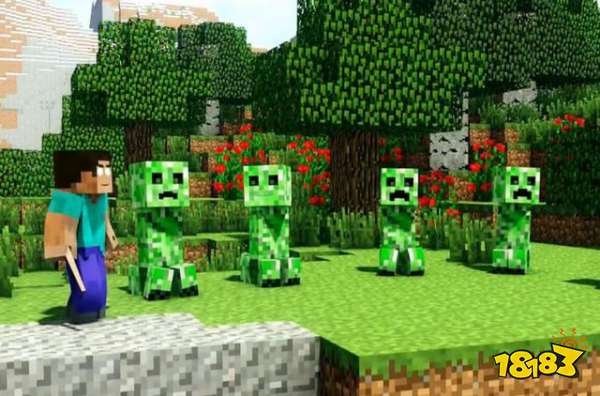 我的世界最常见的几个怪物 没想到还挺丑萌的