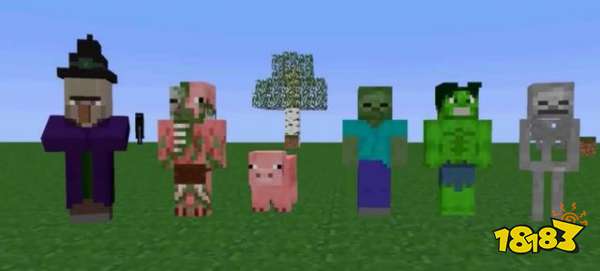 我的世界最常见的几个怪物 没想到还挺丑萌的