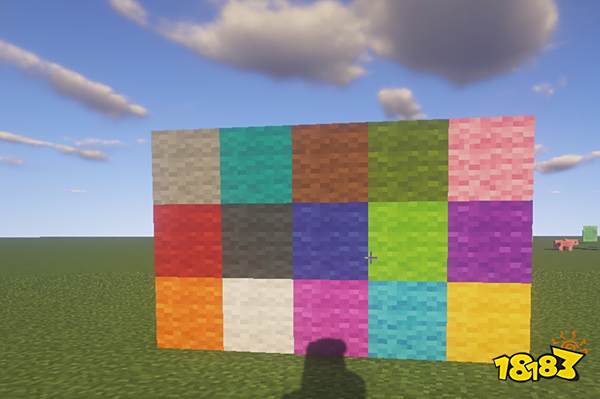 我的世界最奢侈建筑方块 各种颜色太美丽