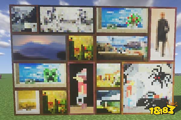 我的世界最奢侈建筑方块 各种颜色太美丽