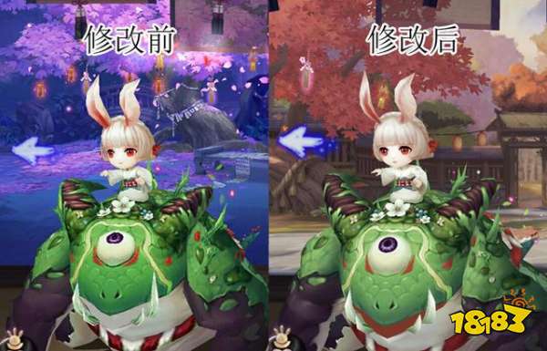 阴阳师山兔丑女大整容 亲女儿也能变美_兔娘换脸