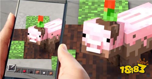 方块世界降临现实 Minecraft 公开手机ar版预告 游梦网 国内领先的综合游戏运营商