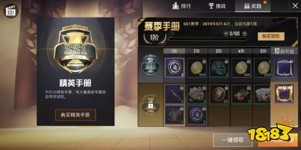 和平精英精英手册