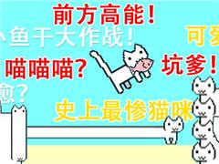 吃个鱼怎么那么难?史上最惨的小猫咪!
