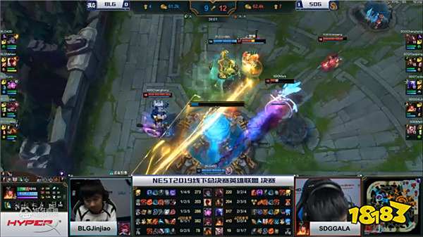 虎牙独播NEST： SDG击败BLG成功夺冠 EDG险胜IG拿下季军