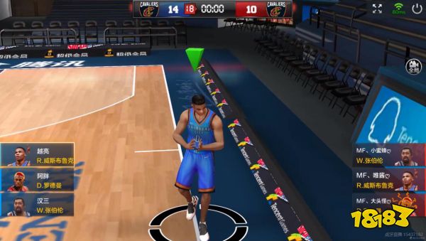 虎牙HMA最强NBA手游CD组MF、越亮王者强势晋级八强