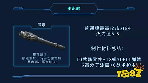 明日之后60级武器装备属性解析