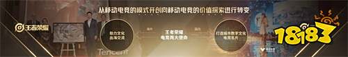 《王者荣耀》亮相2019全球电竞运动领袖峰会暨腾讯电竞年度发布会