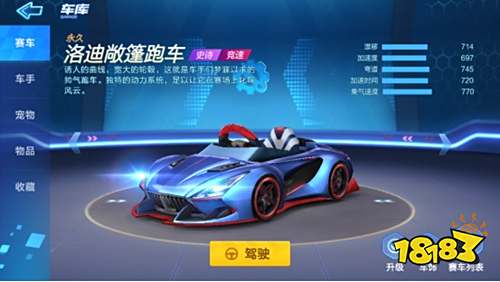 跑跑卡丁车手游洛迪篷跑车如何 洛迪篷跑车强化效果