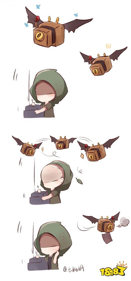 第五人格同人漫畫 傭兵的禿頭梗