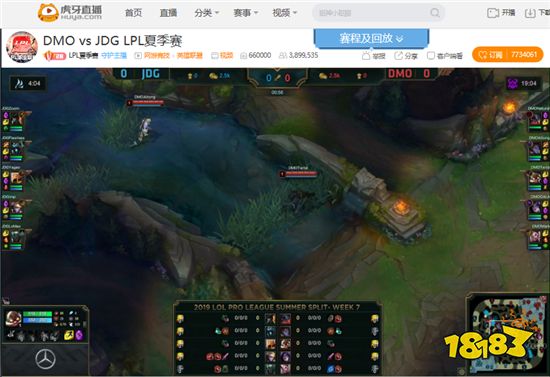 虎牙LPL：全新上野助DMO险胜JDG IG让一追二终结FPX八连胜