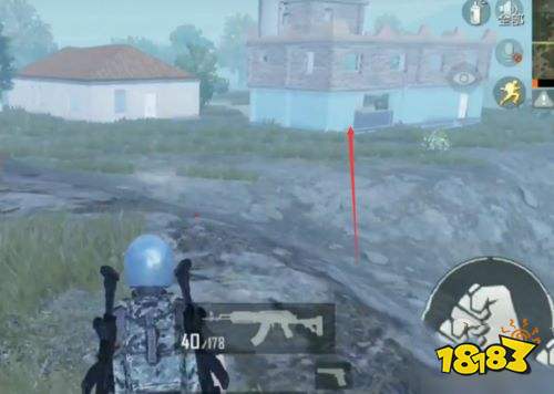 和平精英僵尸模式洋房无敌点在哪 操作教程