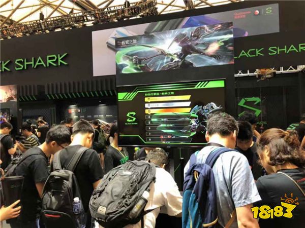 2019ChinaJoy黑鲨体验专区:硬核玩家现场巅峰竞技