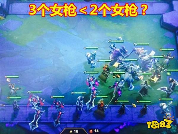 云顶之弈枪女“X”站位阵容搭配 发现2女枪吊打3个女枪