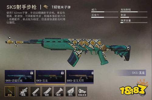 和平精英SKS玉龙皮肤怎么获得 皮肤获取方法