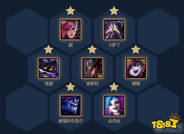 云顶之弈金克丝上分阵容推荐 金克丝版本最强