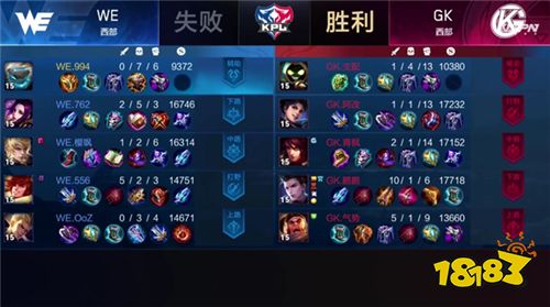 2019KPL秋季赛首日快讯:GK零封WE获赛季首胜