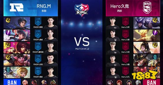 2019KPL秋季赛快讯:Hero久竞零封RNG.M获首胜