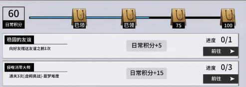 VGAME消零世界日常活跃点数不够怎么办