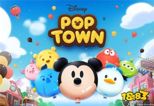 与迪士尼伙伴一起收集星星重建城镇!《Disney Pop Town》预约开始