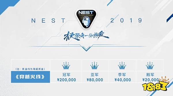 NEST2019《穿越火线》项目赛事信息公布