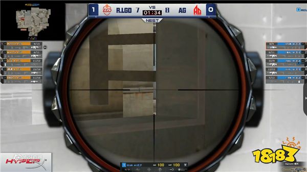 虎牙NEST穿越火线：EDG加赛战平KZ，AG状态火热横扫eStar