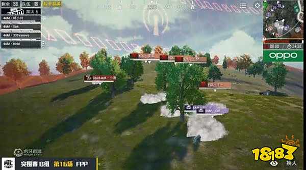 突围赛4AM小组第三出线 XQF伞兵成最强选手