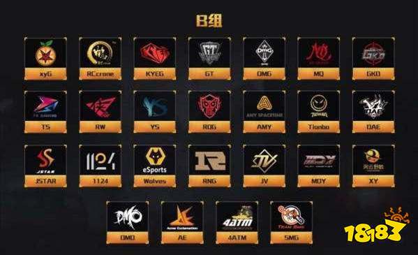 和平精英PEL入选战队有哪些