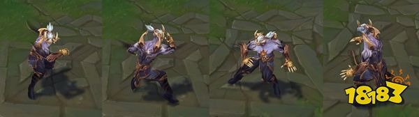 2019黑夜使者盲僧原画 LOL至臻黑夜李青特效一览