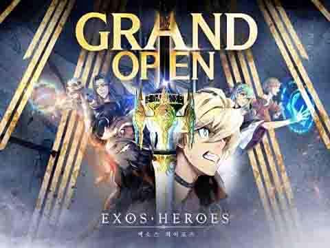  角色收集型手游《Exos Heroes》双平台正式推出 