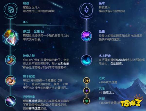 LOL新符文全能石适合哪些英雄？S10全能石符文用法